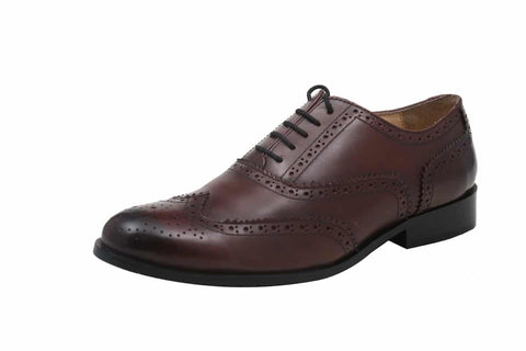 Blue Harpers Brown Office Genuine Leather Formal Shoes