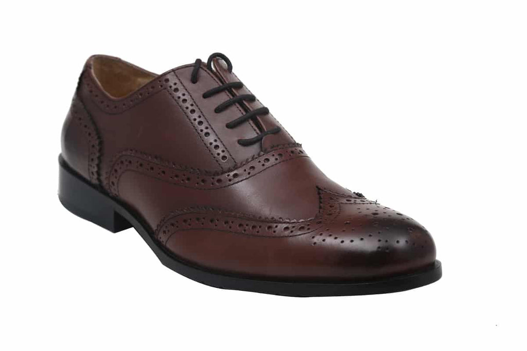 Blue Harpers Brown Office Genuine Leather Formal Shoes