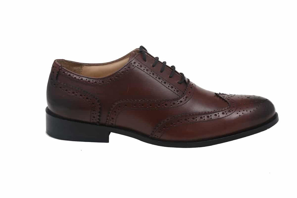 Blue Harpers Brown Office Genuine Leather Formal Shoes